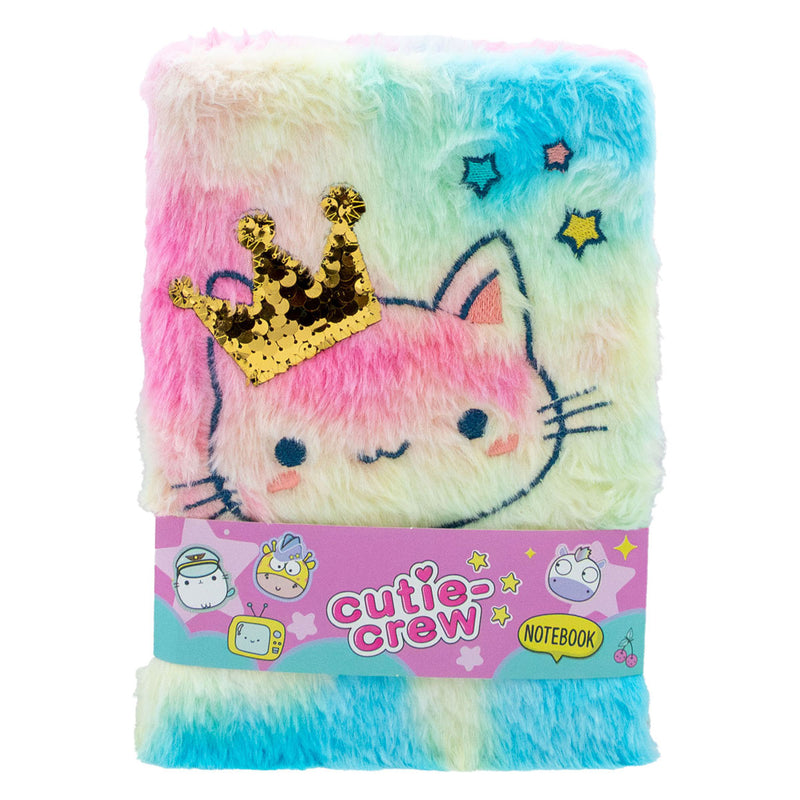 Afbeelding laden in galerijviewer, Canenco cutie crew pluche notitieboek