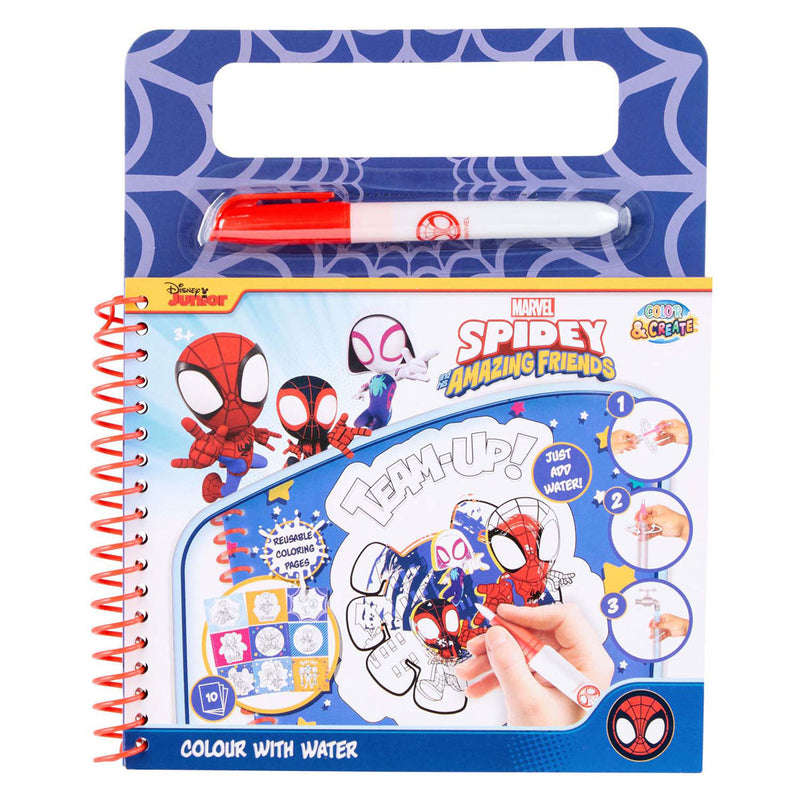Afbeelding laden in galerijviewer, Canenco spidey waterkleurboek
