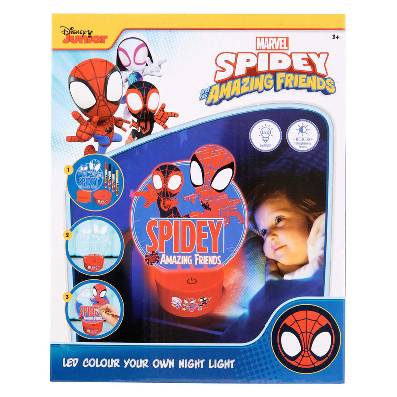 Afbeelding laden in galerijviewer, Disney spidey maak je eigen led nachtlampje