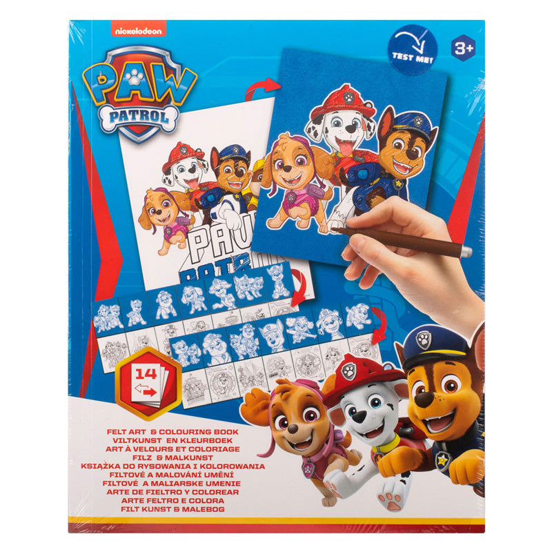 Afbeelding laden in galerijviewer, Canenco paw patrol viltkunst kleurboek