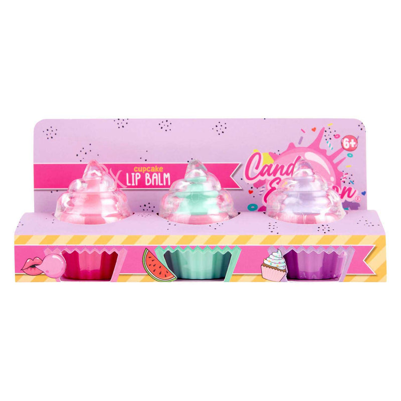 Afbeelding laden in galerijviewer, Canenco create it! candy explosion lippenbalsem cupcakes