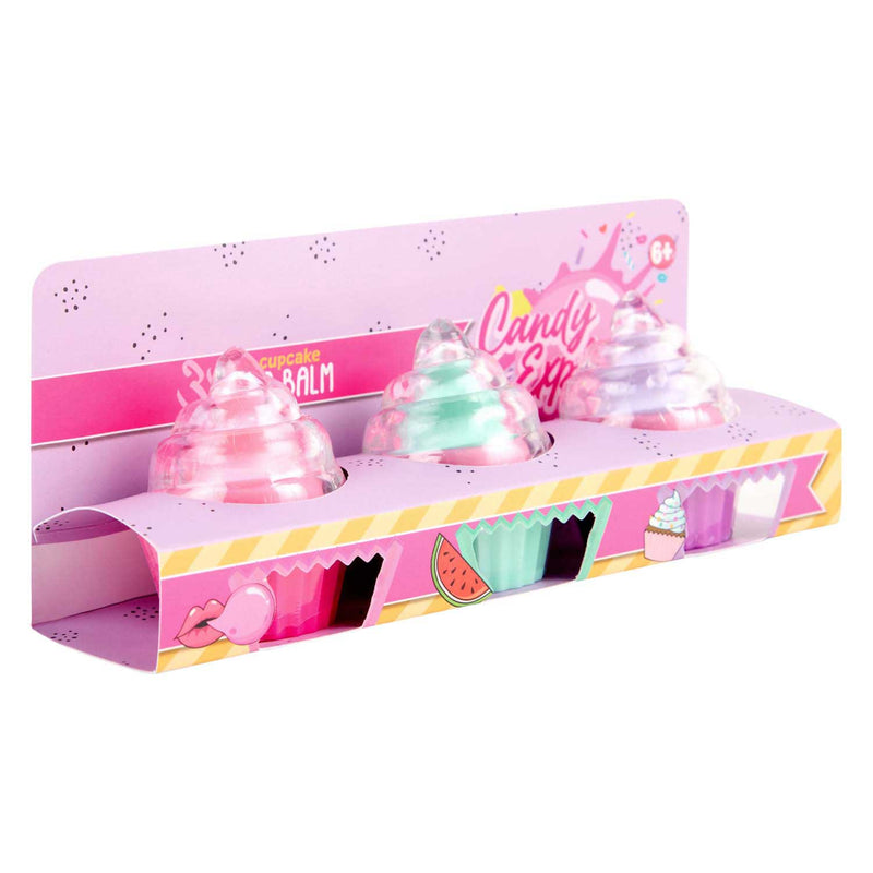 Afbeelding laden in galerijviewer, Canenco create it! candy explosion lippenbalsem cupcakes