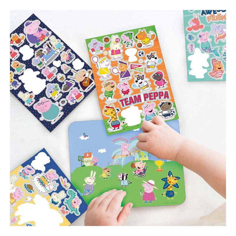 Afbeelding laden in galerijviewer, Bambolino toys peppa pig raamstickers