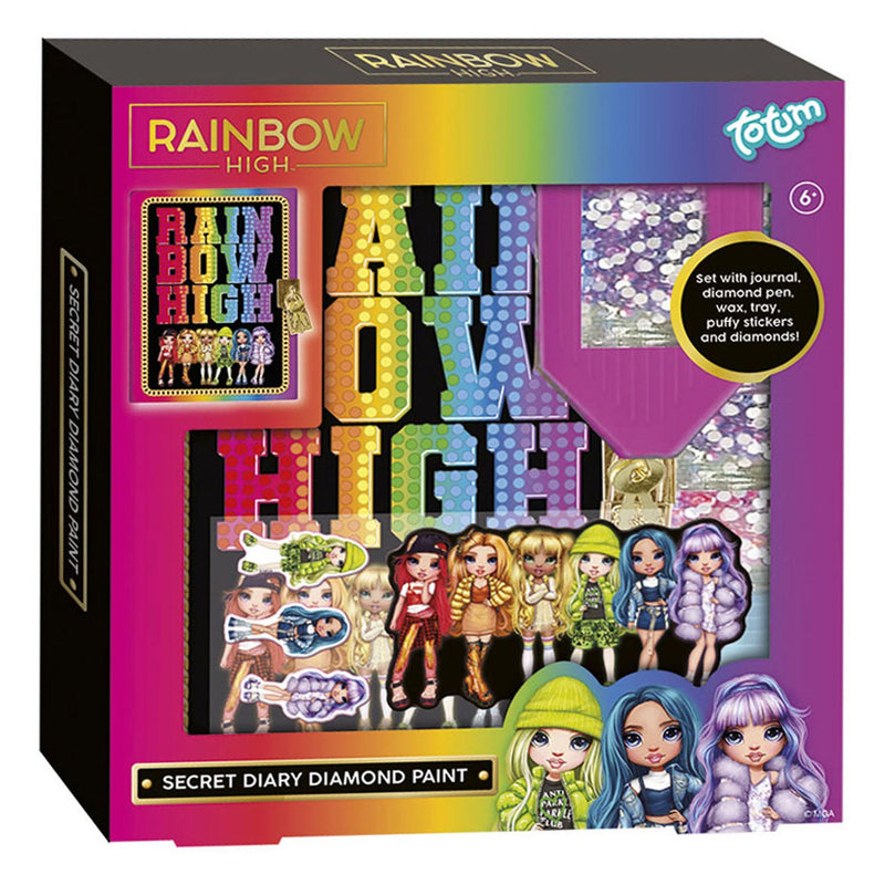 Afbeelding laden in galerijviewer, Totum Rainbow High - Geheim Dagboek Diamond Painting