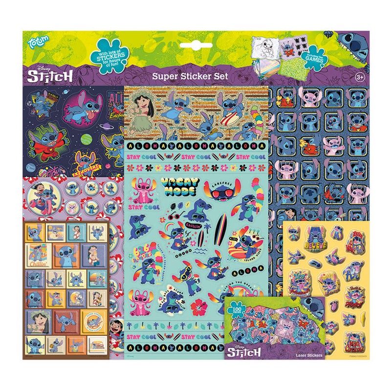 Afbeelding laden in galerijviewer, Totum disney stitch - super stickerset