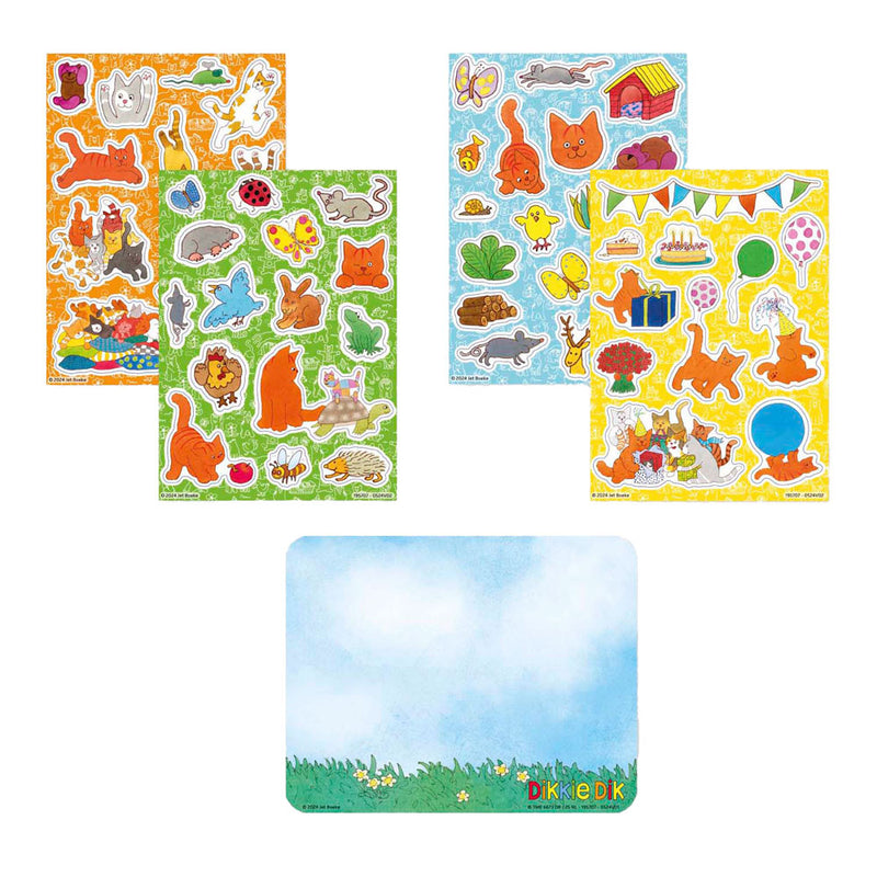 Afbeelding laden in galerijviewer, Bambolino toys dikkie dik raamstickers, 45dlg.