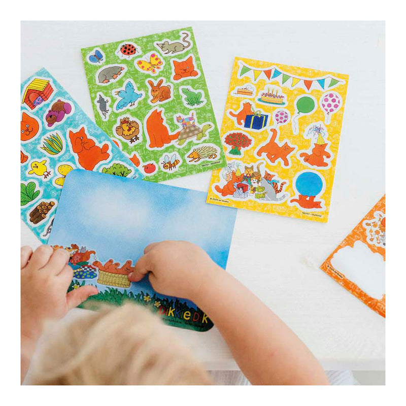 Afbeelding laden in galerijviewer, Bambolino toys dikkie dik raamstickers, 45dlg.