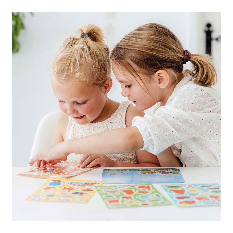 Afbeelding laden in galerijviewer, Bambolino toys dikkie dik raamstickers, 45dlg.