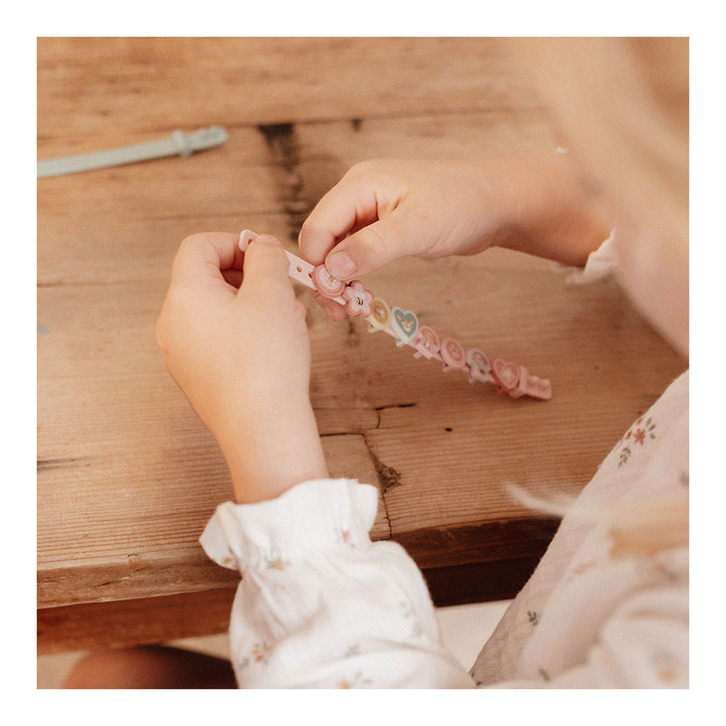 Afbeelding laden in galerijviewer, Bambolino toys little dutch zelf schuif armbanden maken fairy garden