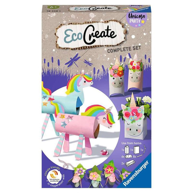 Afbeelding laden in galerijviewer, Ravensburger ecocreate mini - unicorn party