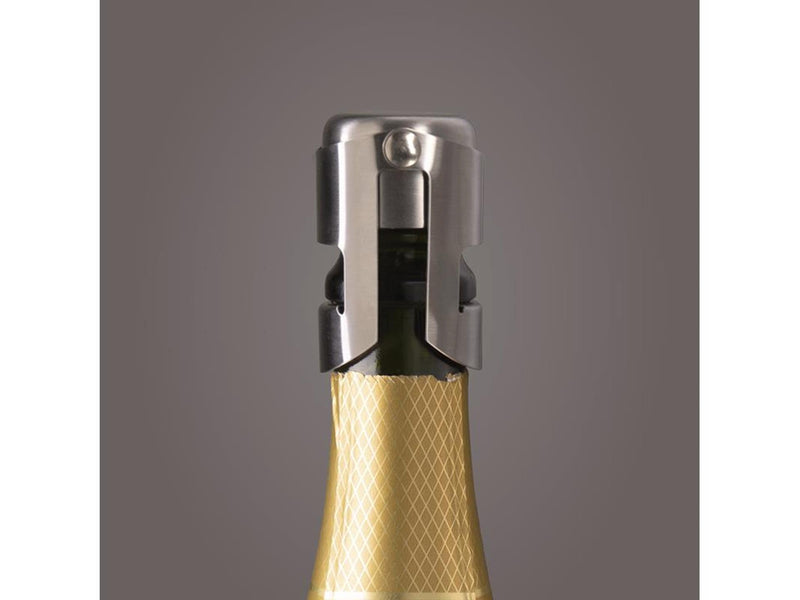 Afbeelding laden in galerijviewer, Vacu vin champagne stopper rvs
