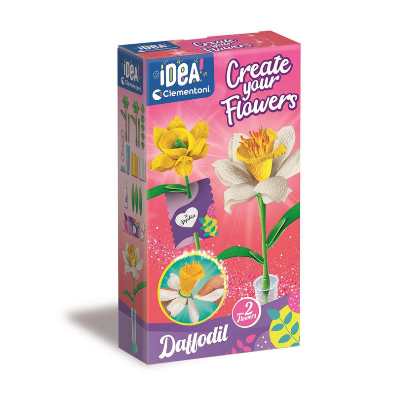 Afbeelding laden in galerijviewer, Clementoni create your flowers - narcissus