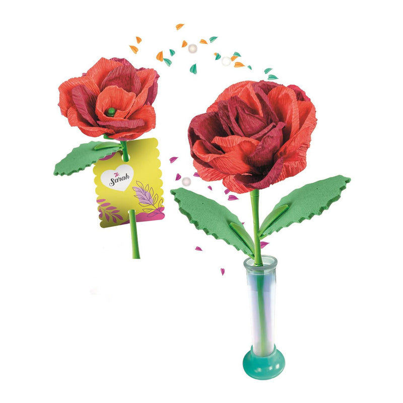 Afbeelding laden in galerijviewer, Clementoni create your flowers -rose