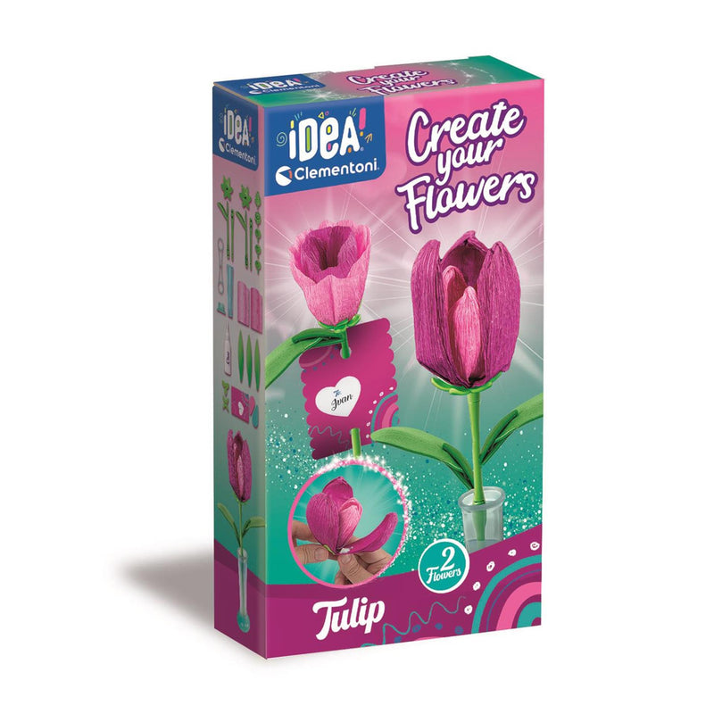 Afbeelding laden in galerijviewer, Clementoni create your flowers - tulip