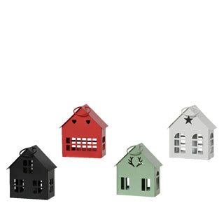 Afbeelding laden in galerijviewer, Huis ijzer 4col assl.4cm x w.8cm x h.8cm | 4 stuks