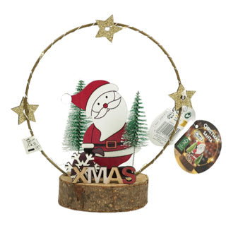 Afbeelding laden in galerijviewer, Kerst figuur op standaard led 4 assorti | 12 stuks