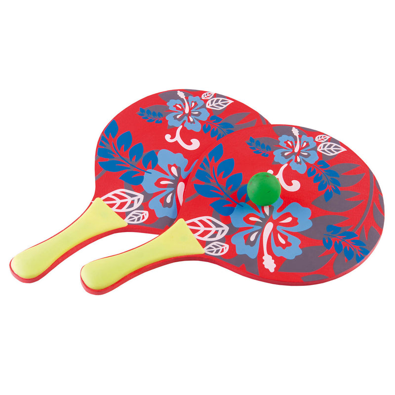 Afbeelding laden in galerijviewer, Beachballset hout, 3dlg