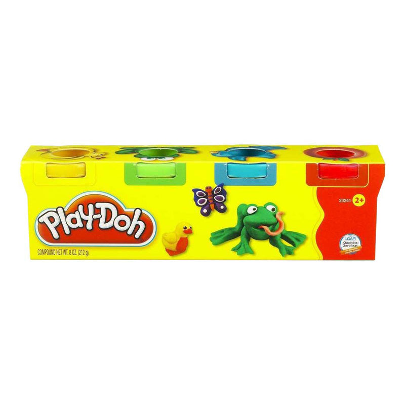 Afbeelding laden in galerijviewer, Play-doh 4 kleipotjes - 224gr