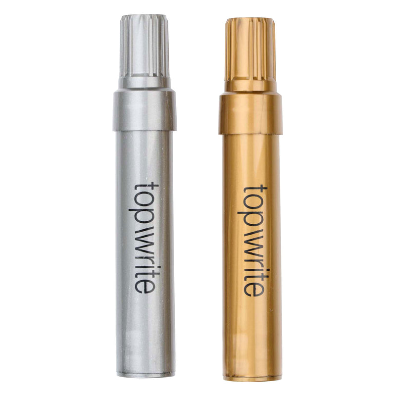Afbeelding laden in galerijviewer, Markeerstift jumbo (goud of zilver)