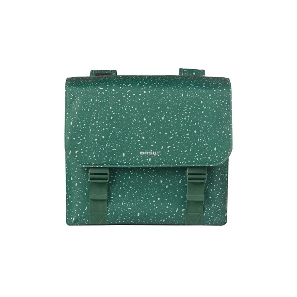 Afbeelding laden in galerijviewer, Basil tas dubbel 18415 flair 35l. groen