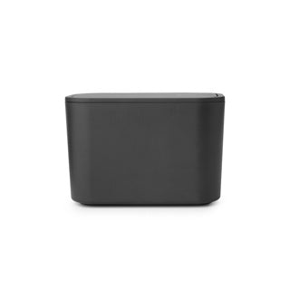 Afbeelding laden in galerijviewer, Brabantia mindset badkamer afvalbakje - dark grey