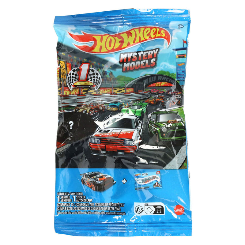 Afbeelding laden in galerijviewer, Hot wheels mystery auto met sticker - 1:64