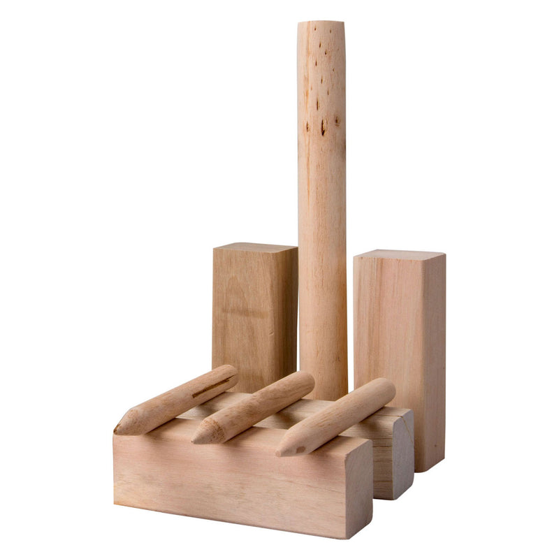 Afbeelding laden in galerijviewer, Kubb Houten Werpspel, 21dlg.