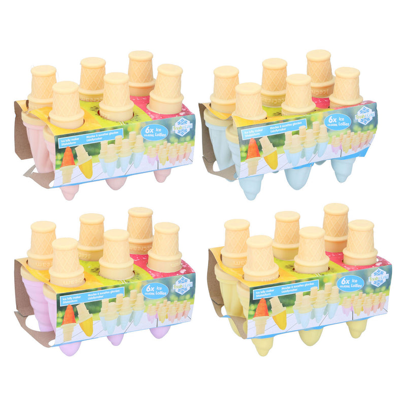 Afbeelding laden in galerijviewer, Ijslollymaker 60ml, 6dlg.