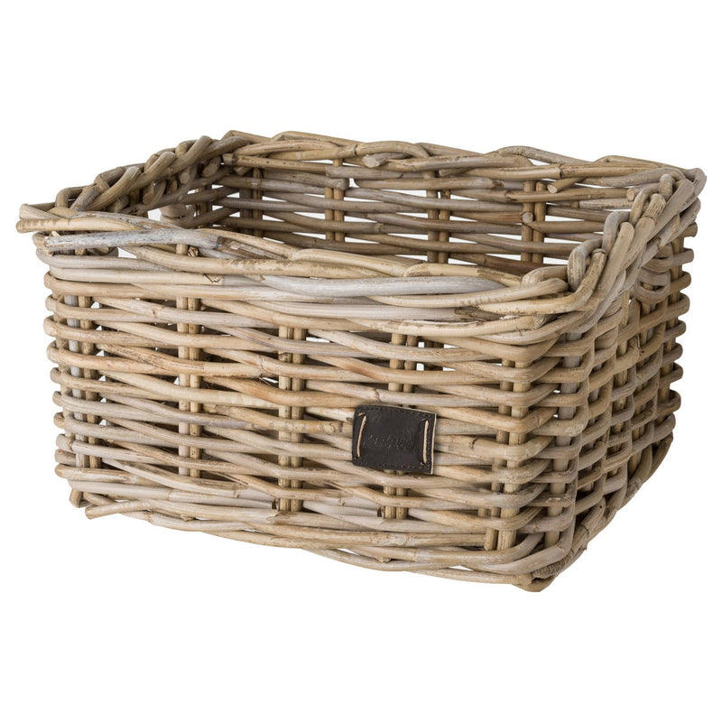 Afbeelding laden in galerijviewer, Fastrider zeno rotan fietsmand - naturel - 8l - handgemaakt