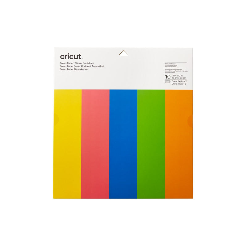 Afbeelding laden in galerijviewer, Cricut • smart sticker cardstock regenboog