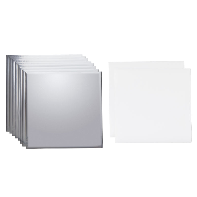 Afbeelding laden in galerijviewer, Cricut • transferfolie vel 30x30cm 8 vel zilver