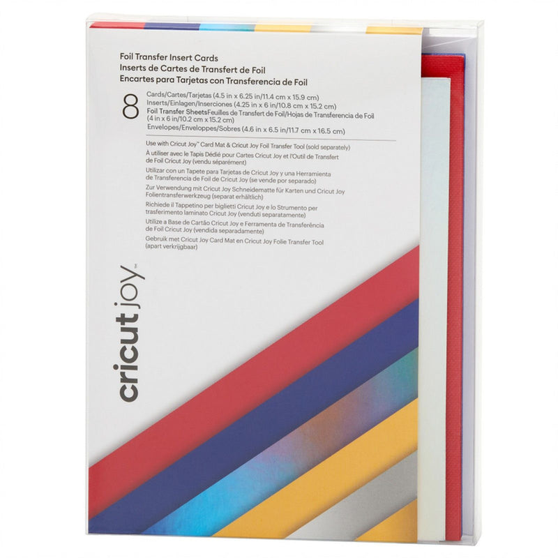 Afbeelding laden in galerijviewer, Cricut joy • insert cards foil celebration a6