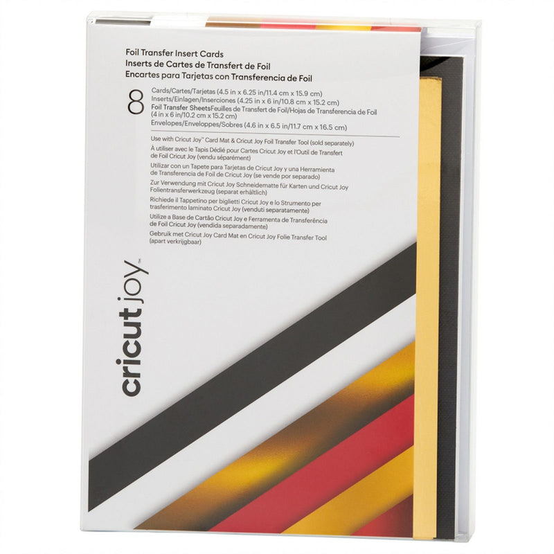 Afbeelding laden in galerijviewer, Cricut joy • insert cards foil royal flush a6