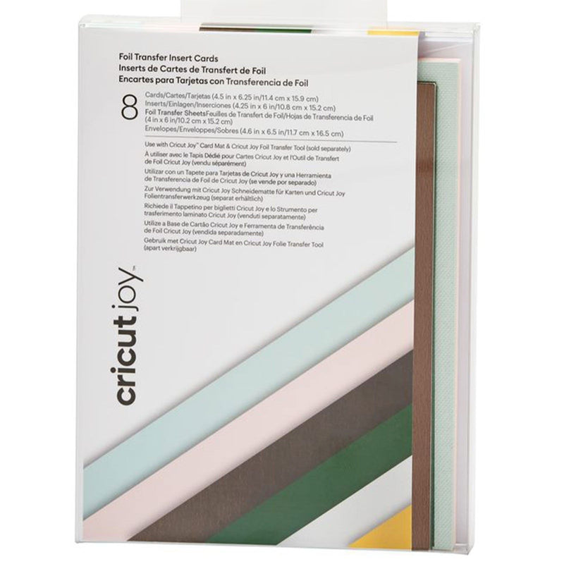 Afbeelding laden in galerijviewer, Cricut joy • insert cards foil forest a6