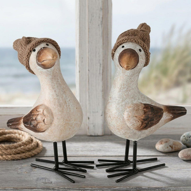 Afbeelding laden in galerijviewer, Boltze home meeuw simon terracotta 11x6xh18cm