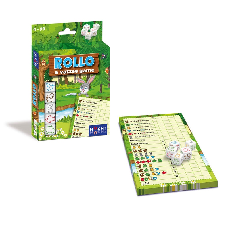 Afbeelding laden in galerijviewer, Hutch rollo: yatzee spel - dieren vanaf 4 jaar 2-6 spelers
