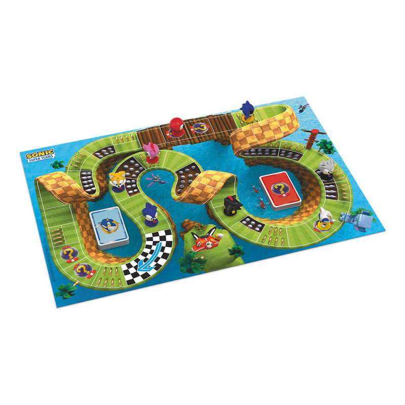 Afbeelding laden in galerijviewer, Zygomatic sonic super teams bordspel - race met sonic en vrienden - inclusief 8 miniaturen
