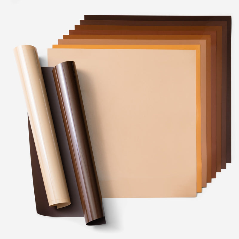 Afbeelding laden in galerijviewer, Cricut • everyday iron-on 30x30cm sampler skintones