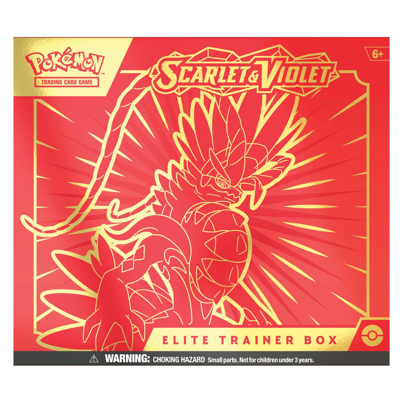 Afbeelding laden in galerijviewer, Asmodee Pokemon TCG Scarlet Violet Trainer Box Koraidon