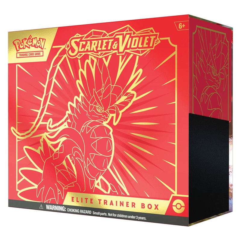 Afbeelding laden in galerijviewer, Asmodee Pokemon TCG Scarlet Violet Trainer Box Koraidon