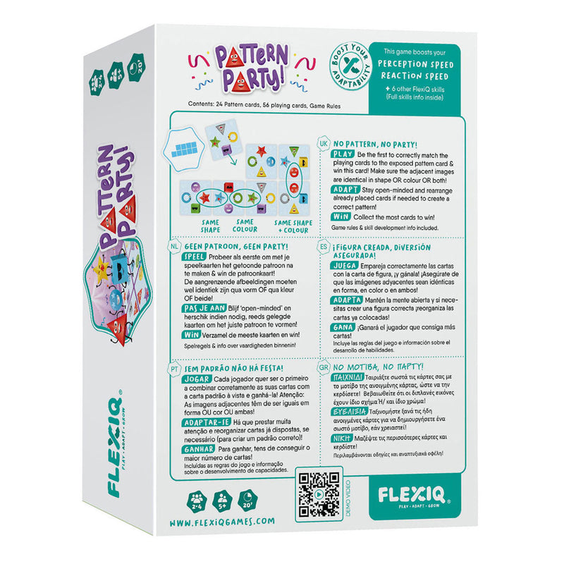 Afbeelding laden in galerijviewer, Flexiq pattern party! kaartspel