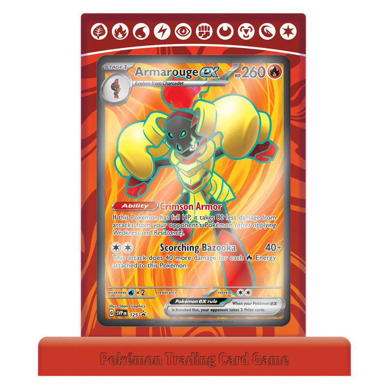 Afbeelding laden in galerijviewer, Asmodee pok tcg april ex premium collection - armarouge ex
