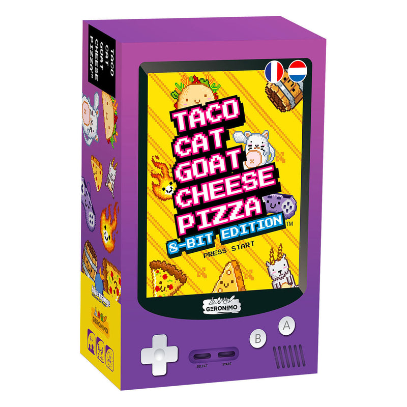 Afbeelding laden in galerijviewer, Geronimo games kaartspel taco cat goat cheese pizza - 8-bit editie