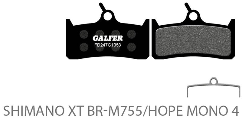 Afbeelding laden in galerijviewer, Galfer bike standard disc pads for shimano
