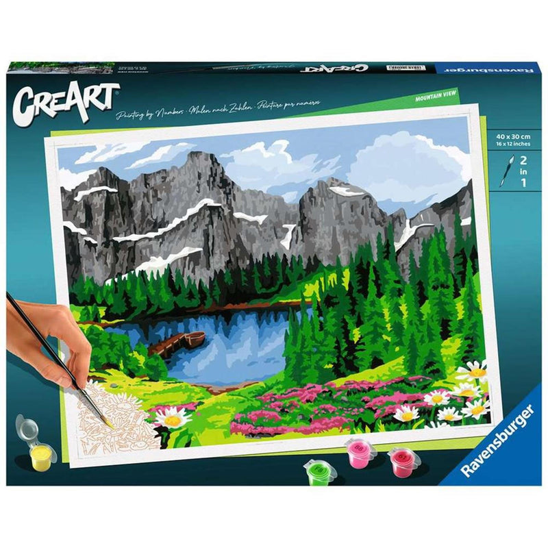 Afbeelding laden in galerijviewer, Ravensburger creart mountain view
