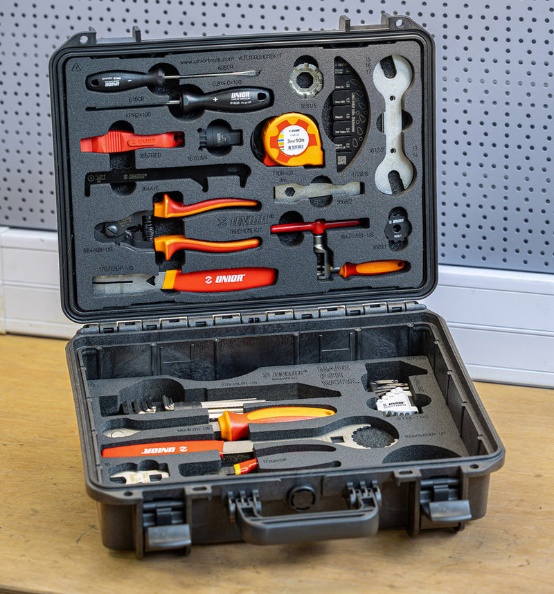 Afbeelding laden in galerijviewer, Unior tools diy tool kit home kit 2.0 1600homekit