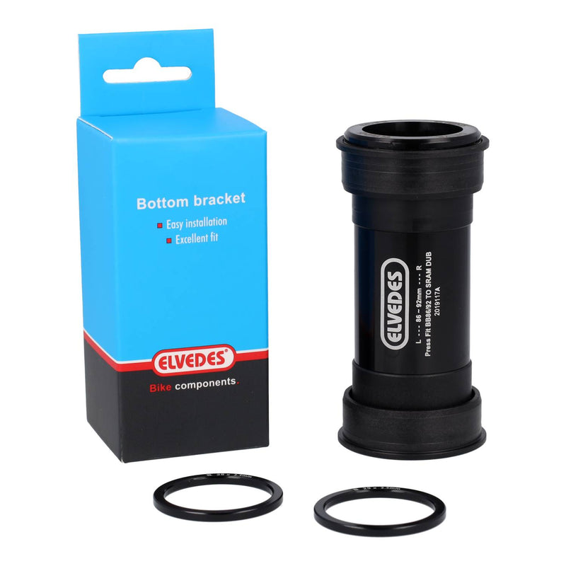 Afbeelding laden in galerijviewer, Trapas Elvedes voor SRAM DUB Press Fitt BB86 92 ø41mm