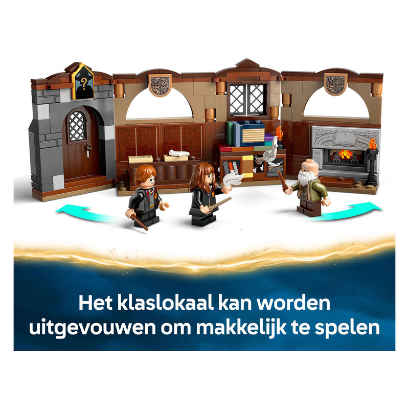 Afbeelding laden in galerijviewer, Lego harry potter kasteel zweinstein: toverspreukenles speelgoed voor 8 jaar en ouder 76442