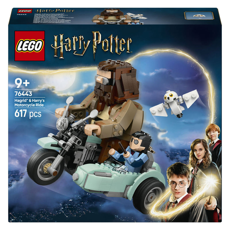 Afbeelding laden in galerijviewer, Lego harry potter 76443 hagrid en harry's rit op de motor