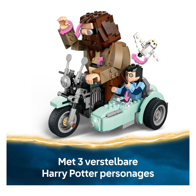 Afbeelding laden in galerijviewer, Lego harry potter 76443 hagrid en harry's rit op de motor